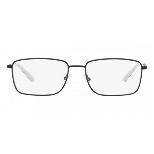 Armani Exchange AX1057 6020 Matte Silver Rectangle Eyeglasses