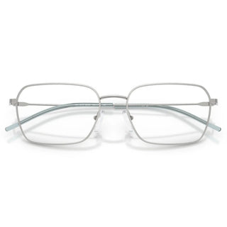 Armani Exchange AX1072 6045 Shiny Silver Square Eyeglasses