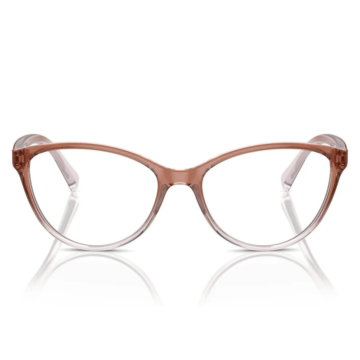 Armani Exchange AX3053 shiny pink & crystal square eyeglasses, full-rim lightweight and plastic frame
