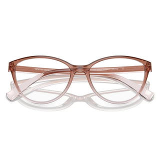 Armani Exchange AX3053 8257 Shiny Pink & Crystal Square Eyeglasses