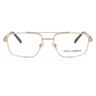 Dolce & Gabbana DG1345 02 Gold Rectangle Eyeglasses