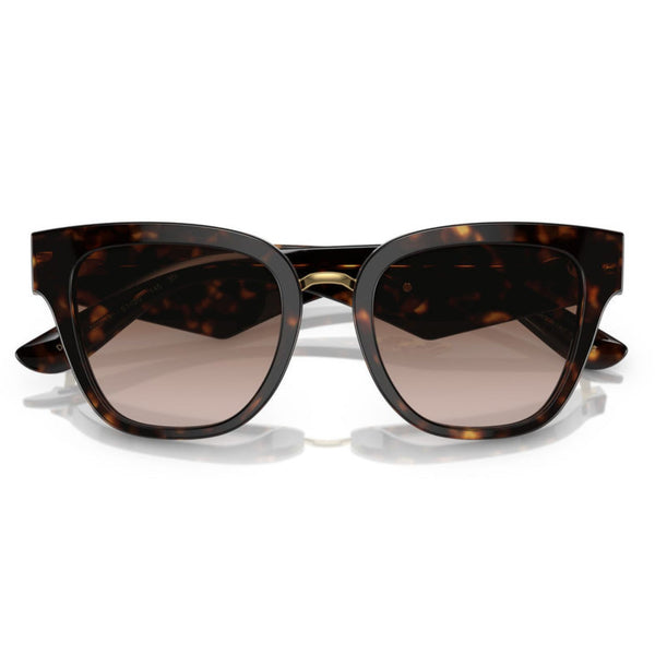 Dolce & Gabbana DG4437 502/13 Havana Cat Eye Sunglasses