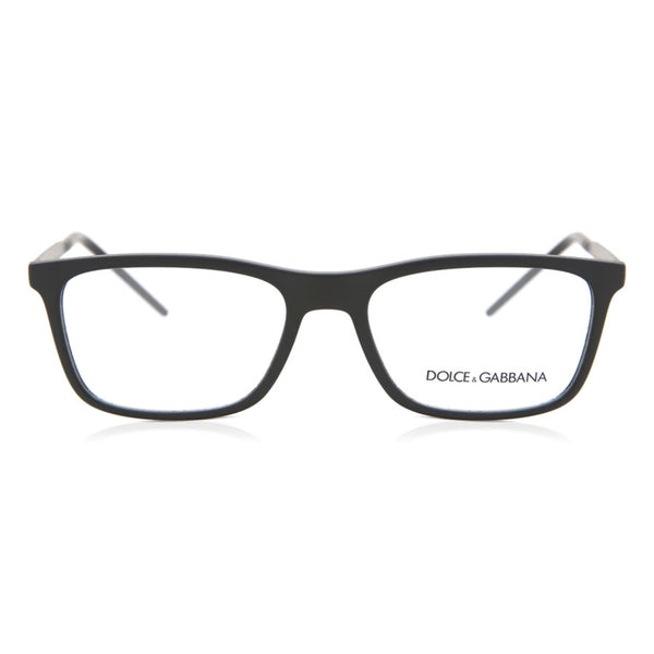 Dolce & Gabbana DG5044 2525 Matte Black Rectangle Eyeglasses