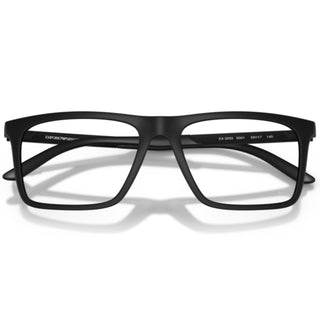 Emporio Armani EA3253 5001 Matte Black Square Eyeglasses