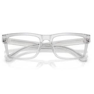 Emporio Armani EA3254 6250 Transparent Crystal Rectangle Eyeglasses