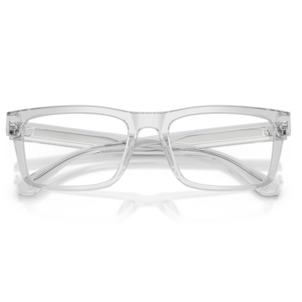 Emporio Armani EA3254 6250 Transparent Crystal Rectangle Eyeglasses