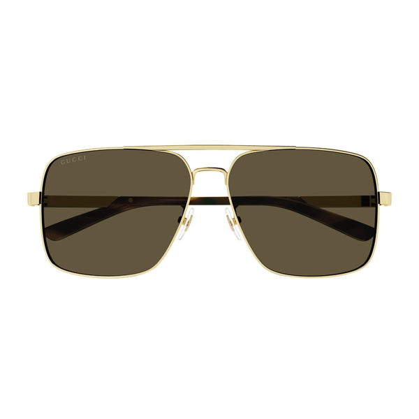 Gucci GG1289S 002 Gold Aviator Sunglasses