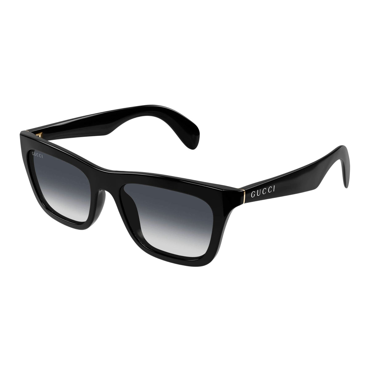 Gucci GG1933S black square sunglasses with grey lenses