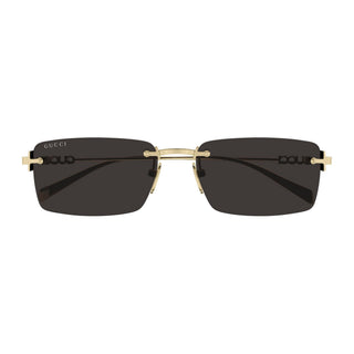 Gucci GG1941S 001 Gold Rimless Sunglasses