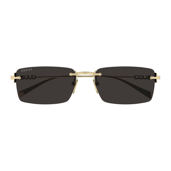 Gucci GG1941S 001 Gold Rimless Sunglasses