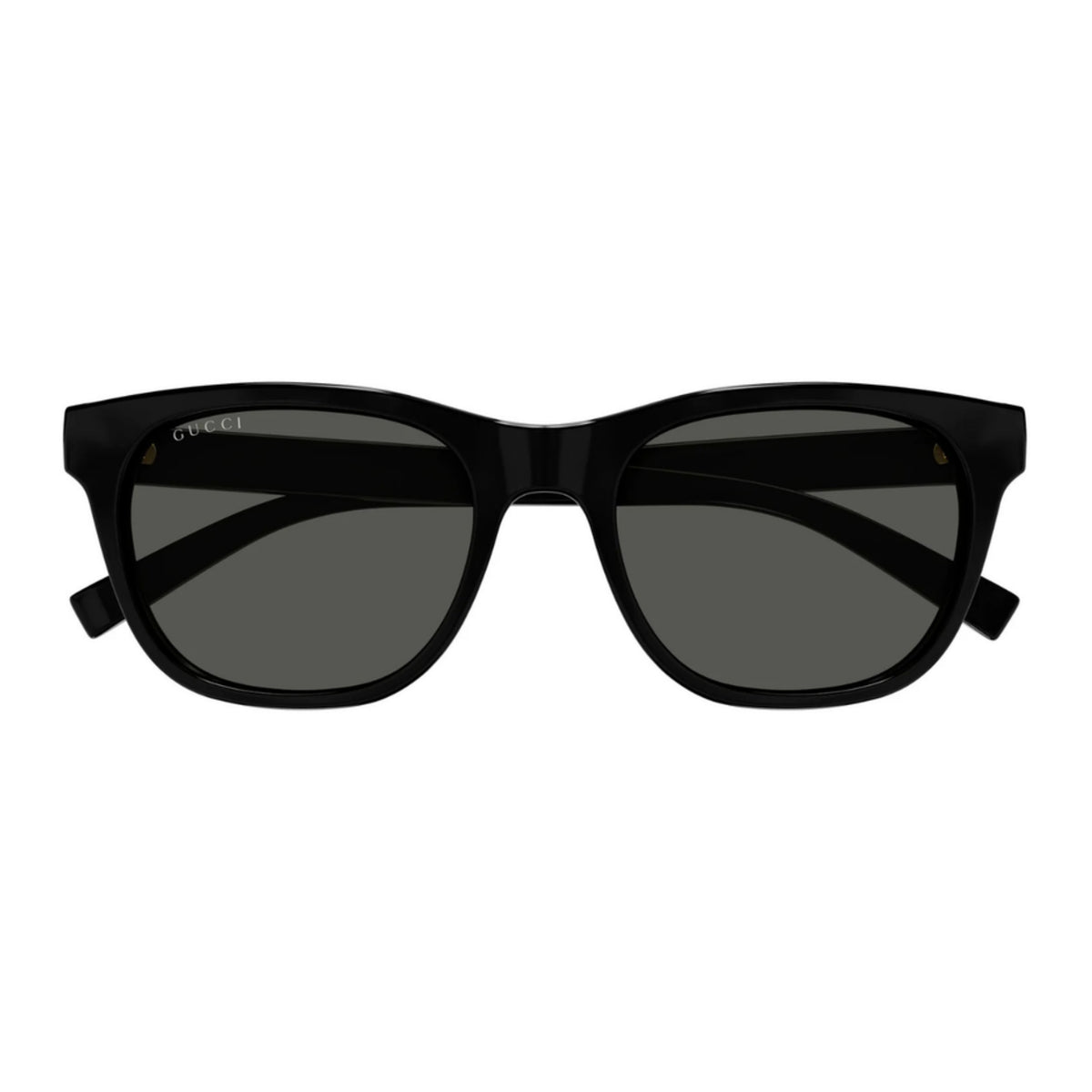 Gucci GG1985S black square sunglasses, full-rim plastic frame