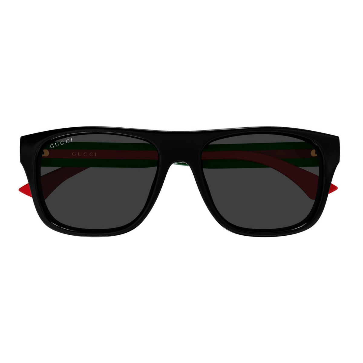 Gucci GG2119S black square sunglasses, full-rim acetate and plastic frame