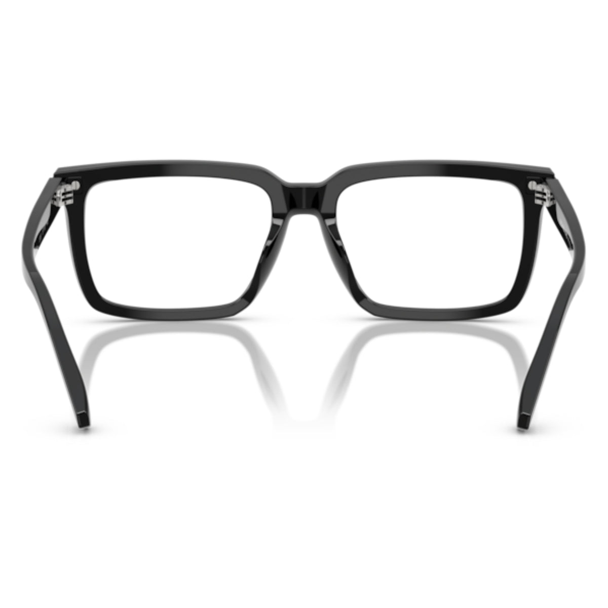 Michael Kors MK4155U black square eyeglasses, back view of the frame and temples