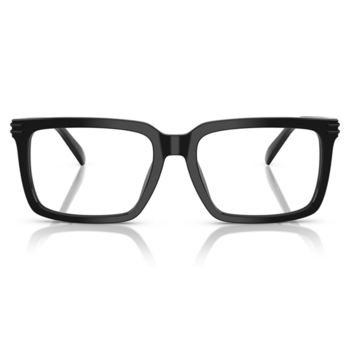 Michael Kors MK4155U black square eyeglasses, full-rim acetate frame