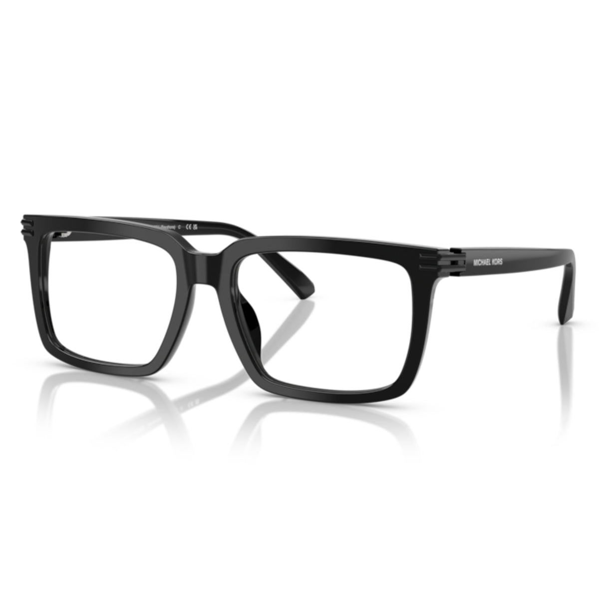 Michael Kors MK4155U black square eyeglasses with acetate frame