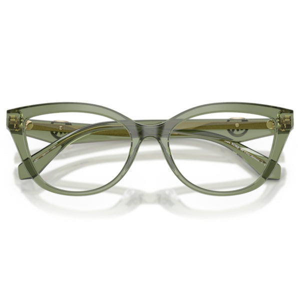 Michael Kors MK4164U 3961 Green Transparent Cat Eye Eyeglasses