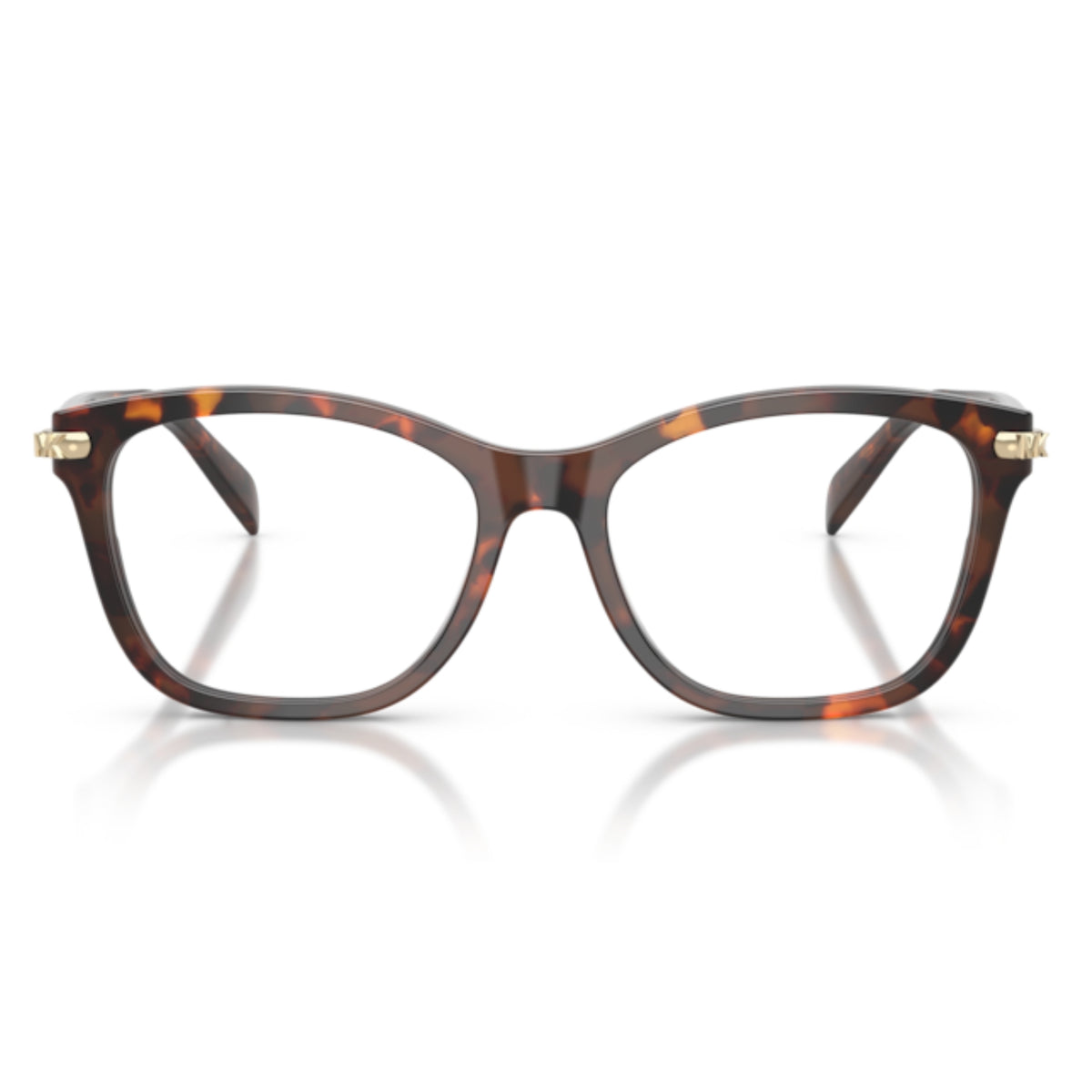 Michael Kors MK4175D luggage tortoise square eyeglasses, full-rim acetate frame
