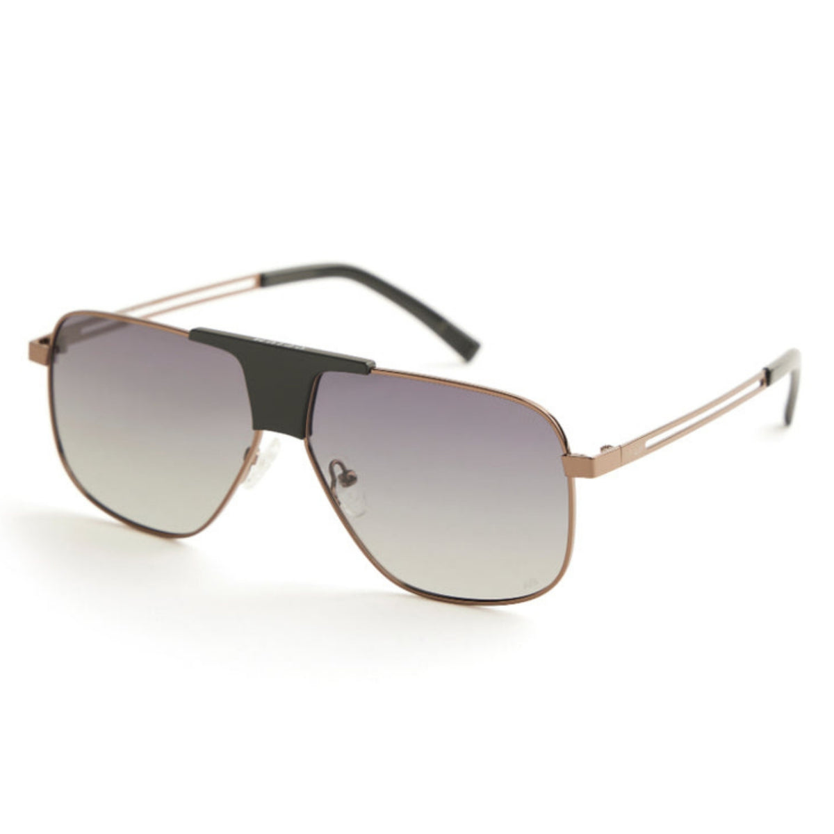 Opium OP10131 brown aviator sunglasses with grey lenses