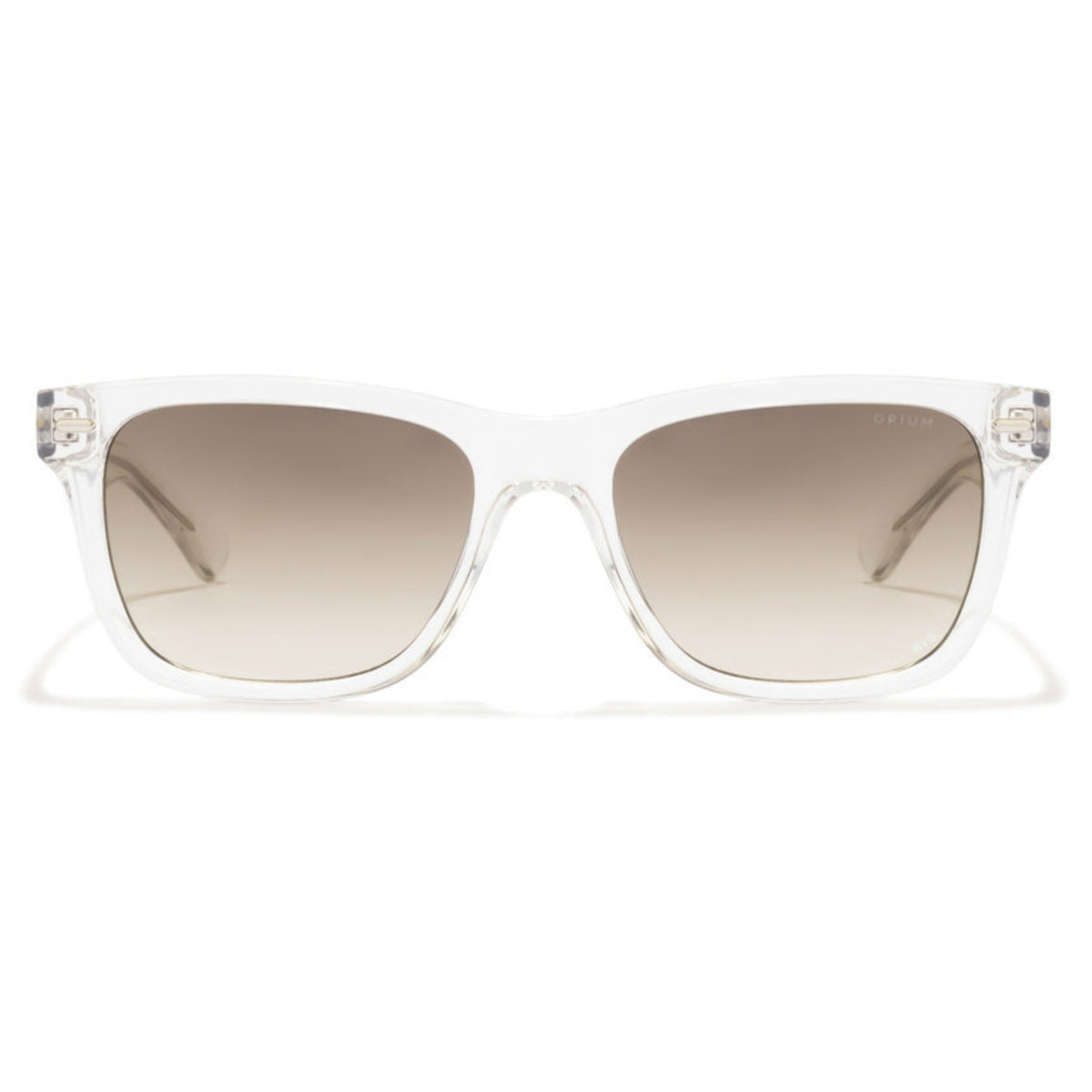 Opium OP10143 crystal wayfarer sunglasses, full-rim plastic frame