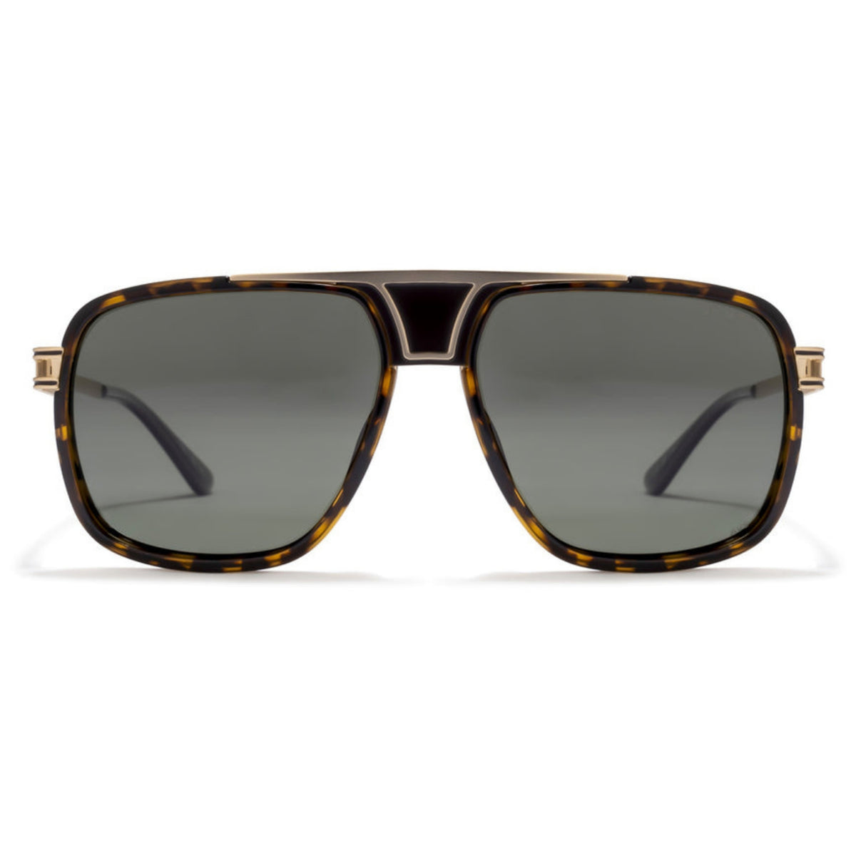 Opium OP10171 gold aviator sunglasses, full-rim metal frame