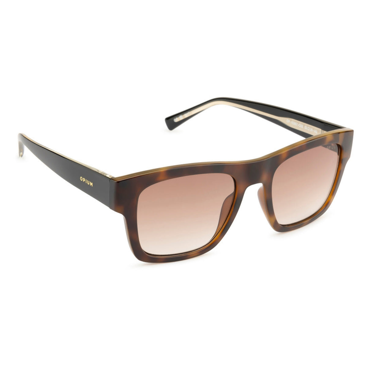 Opium OP10267 brown wayfarer sunglasses with brown lenses