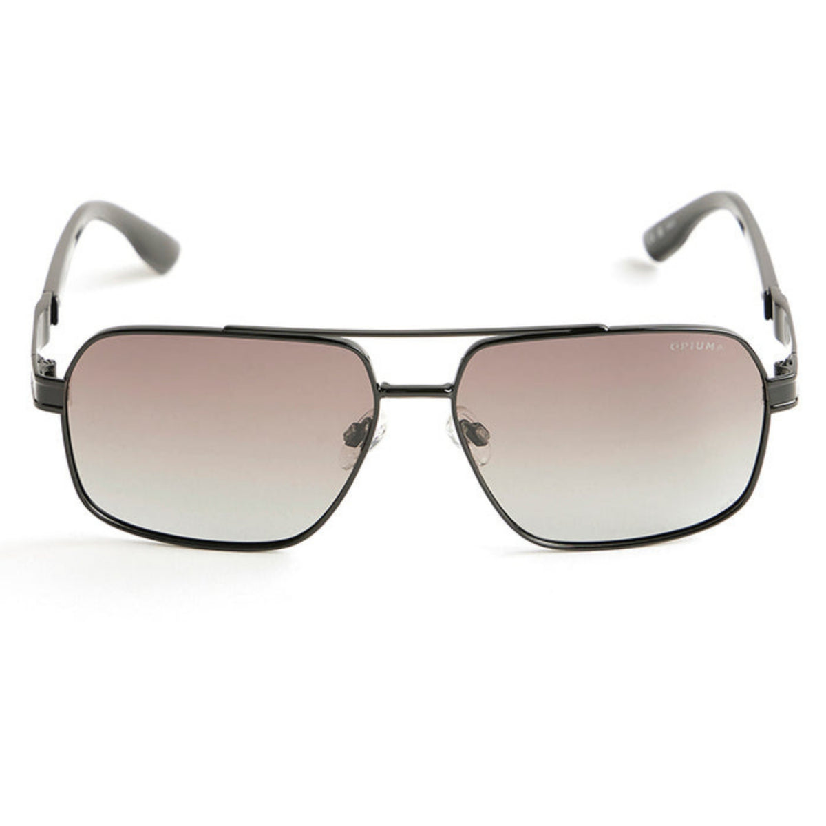 Opium OP10301 black aviator sunglasses, full-rim metal frame