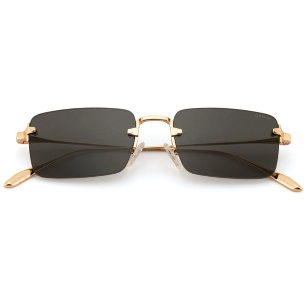 Opium OP10374 C02 Gold Rimless Sunglasses