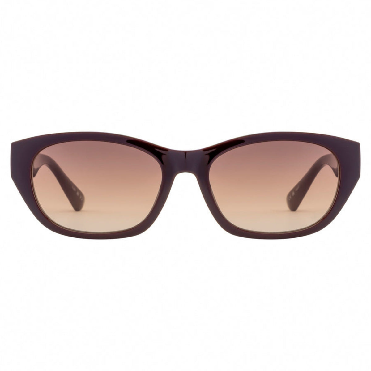 Opium OP10417 brown cat-eye sunglasses, full-rim plastic frame