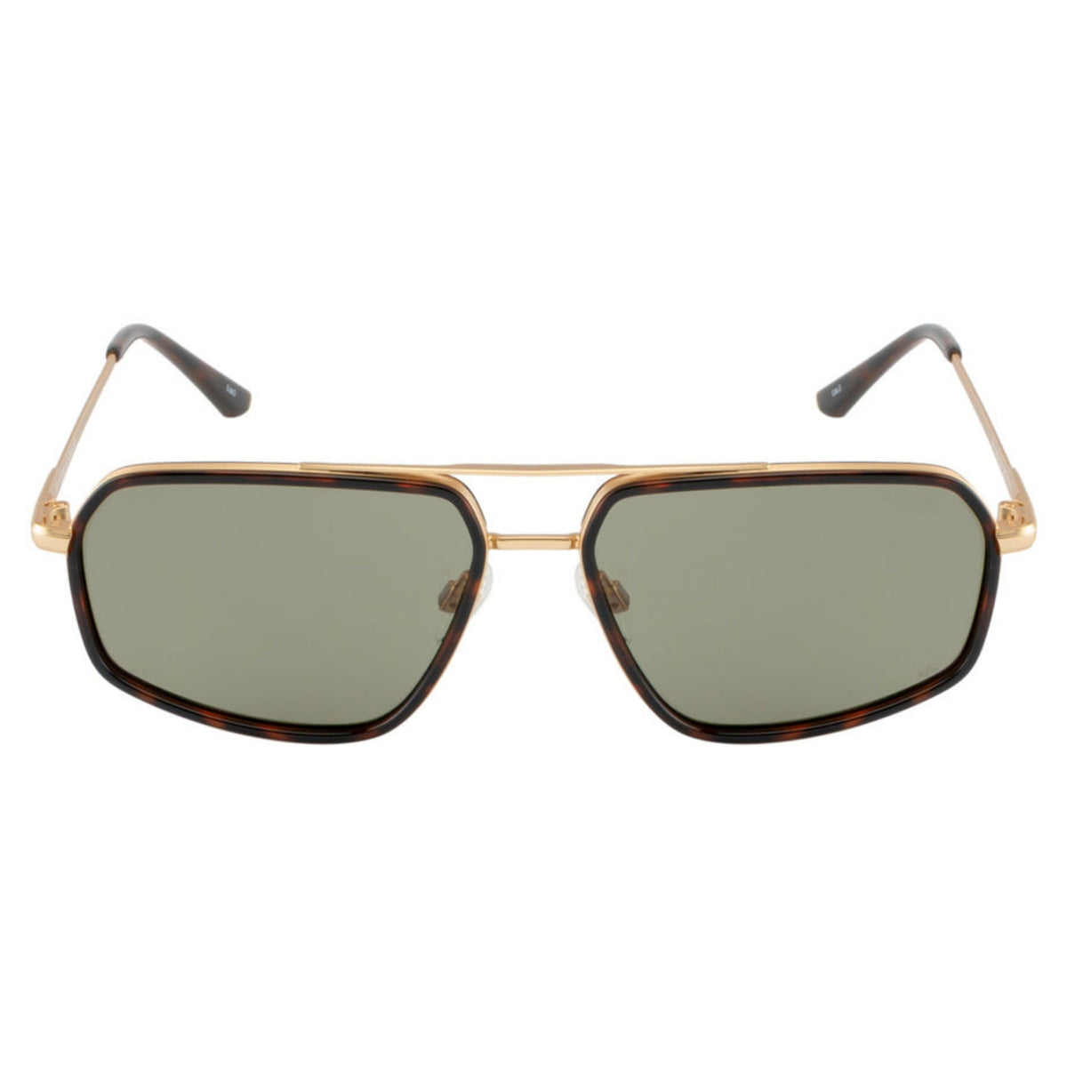 Opium OP10433 gold aviator sunglasses, full-rim metal frame