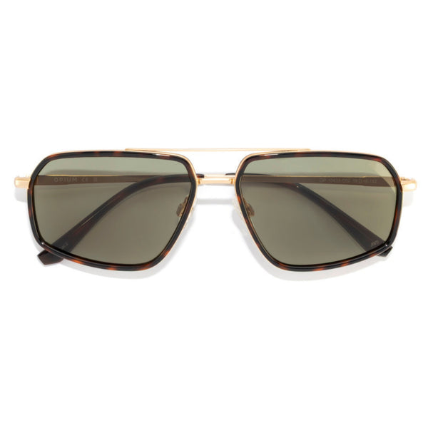 Opium OP10433 C02 Gold Aviator Sunglasses
