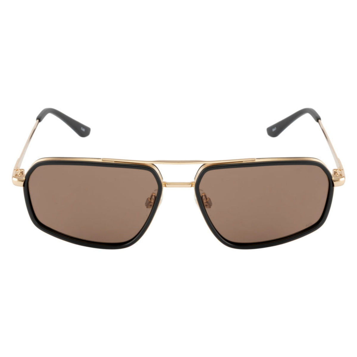 Opium OP10433 gold aviator sunglasses, full-rim metal frame