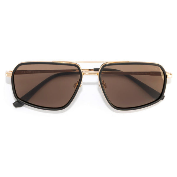 Opium OP10433 C03 Gold Aviator Sunglasses