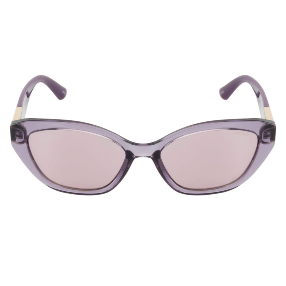 Opium OP10435 violet cat-eye sunglasses, full-rim plastic frame