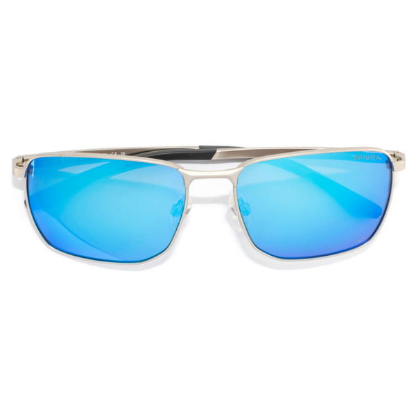 Opium OP10442 C02 Silver Rectangle Sunglasses