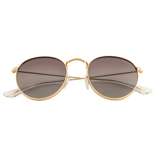 Opium OP1857 C04 Gold Round Sunglasses