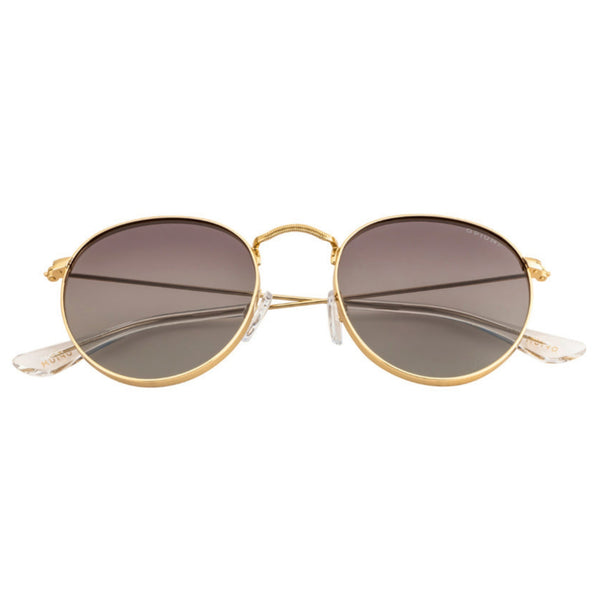 Opium OP1857 C04 Gold Round Sunglasses