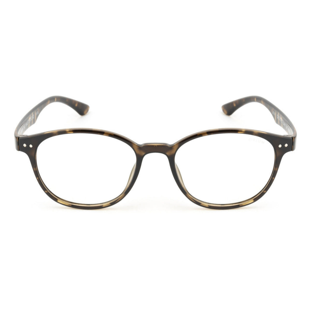 Opium OP2694 brown round eyeglasses, full-rim lightweight frame