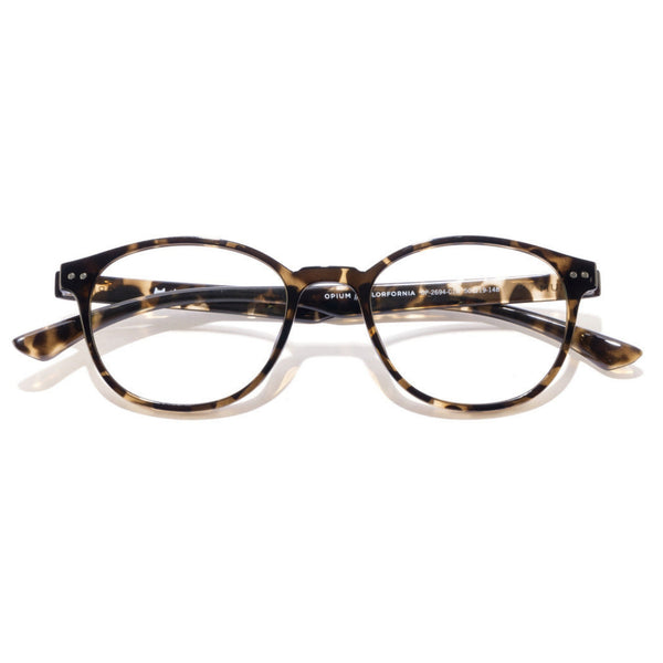 Opium OP2694 C18 Brown Round Eyeglasses
