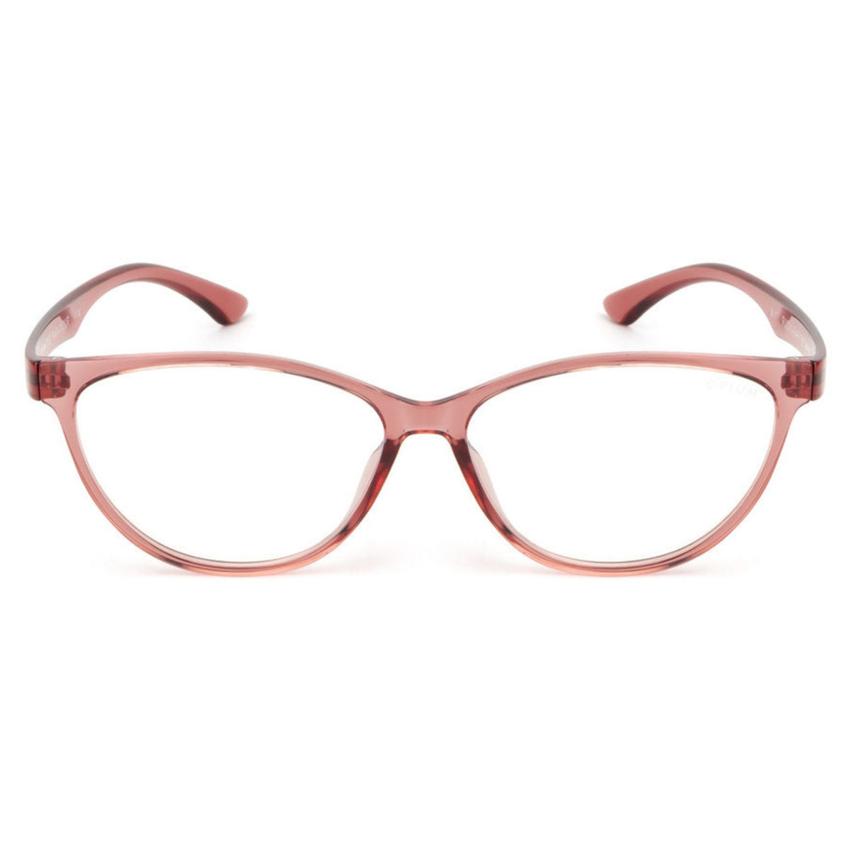 Opium OP2697 pink cat-eye eyeglasses, full-rim lightweight frame