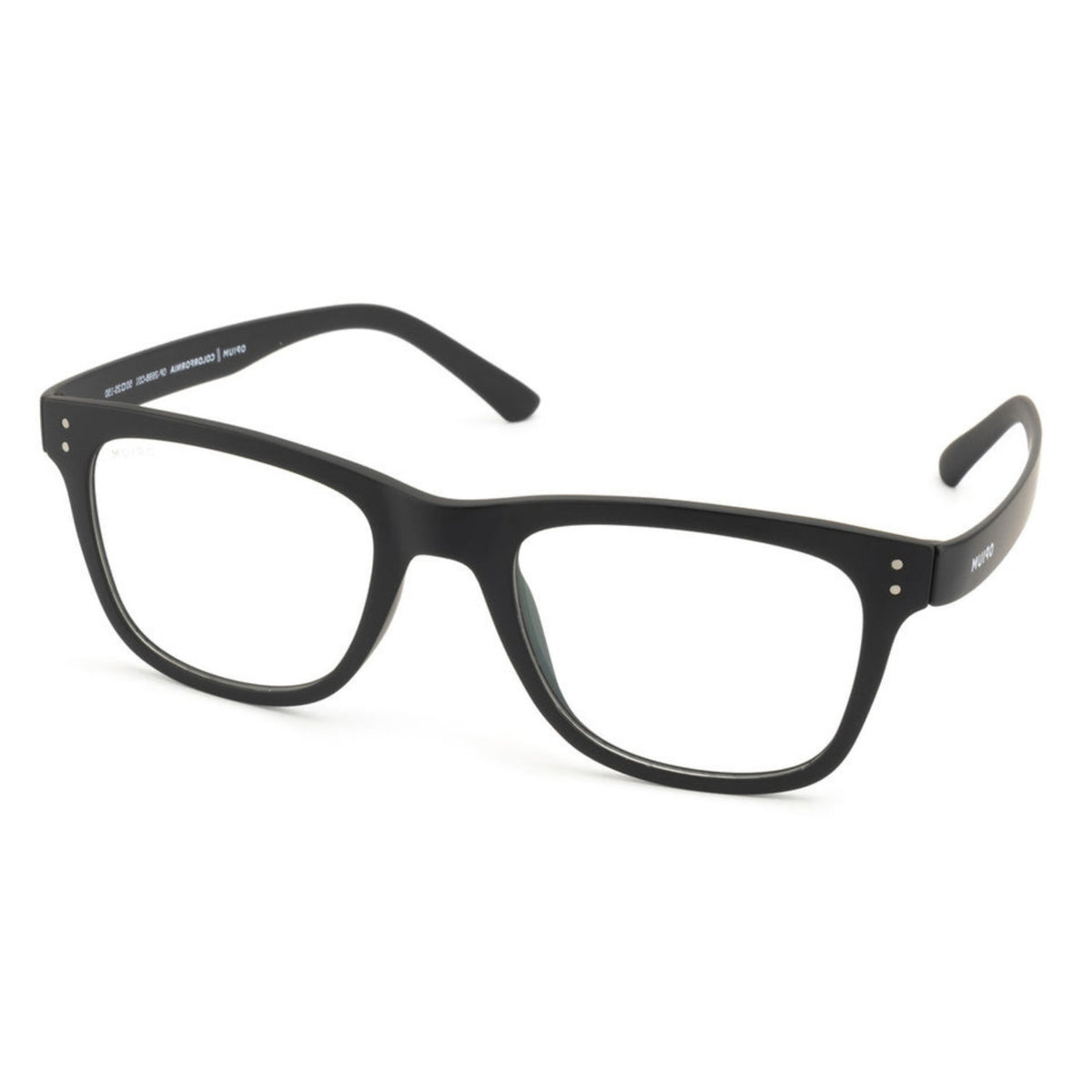 Opium OP2698 black square eyeglasses with lightweight frame
