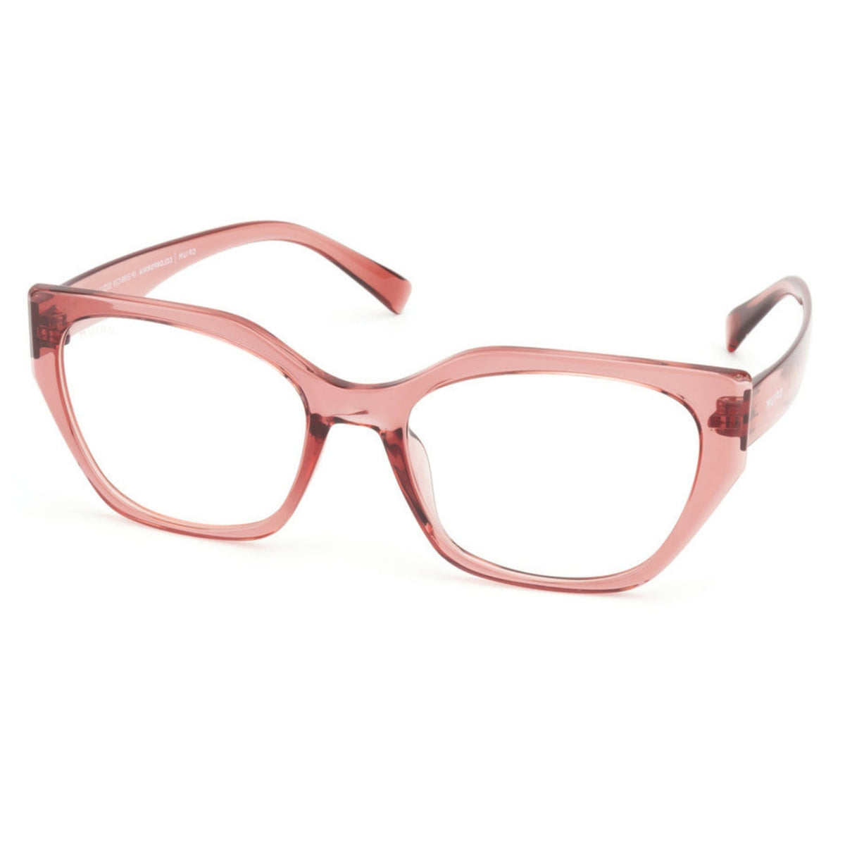 Opium OP2699 pink cat-eye eyeglasses with lightweight frame