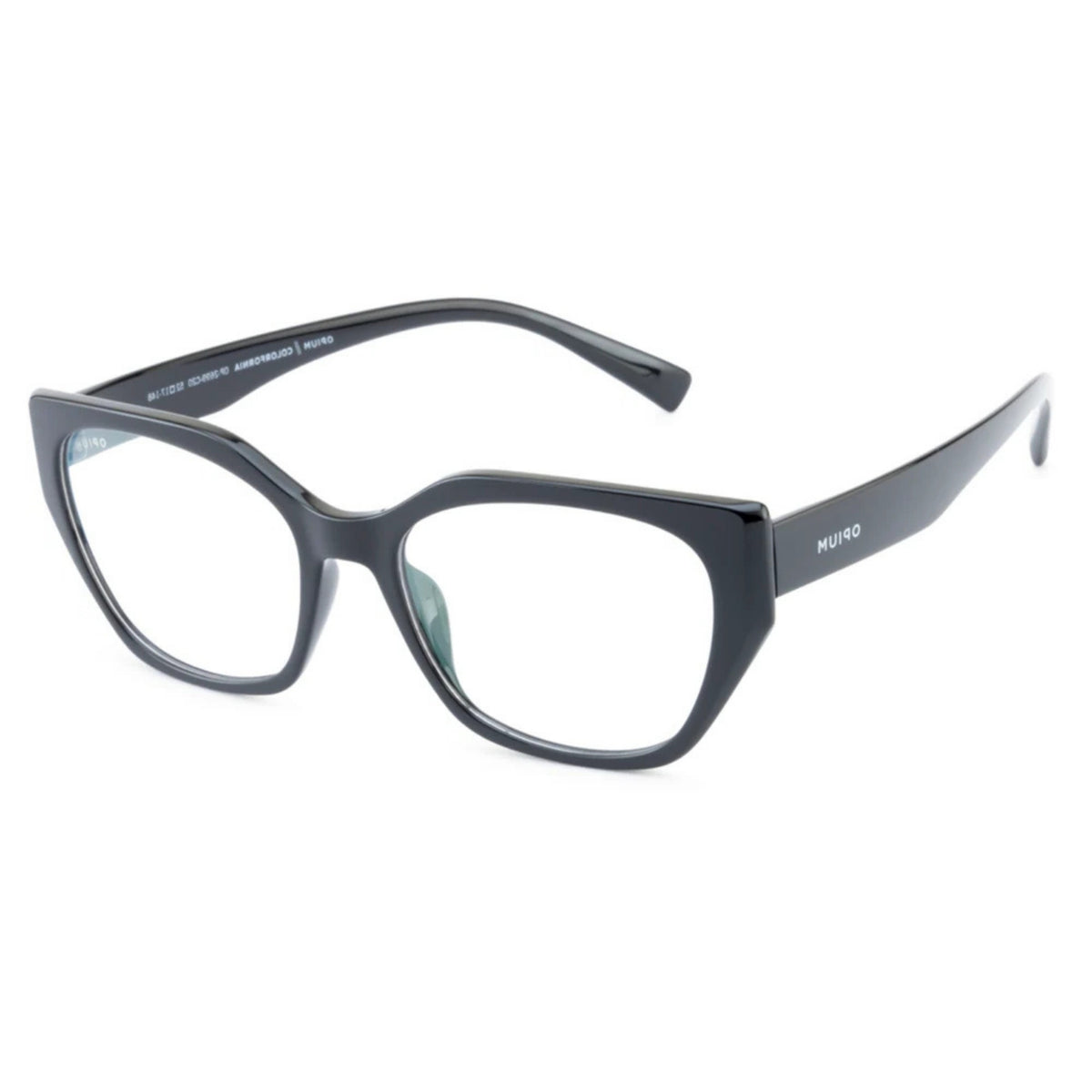 Opium OP2699 black cat-eye eyeglasses with lightweight frame