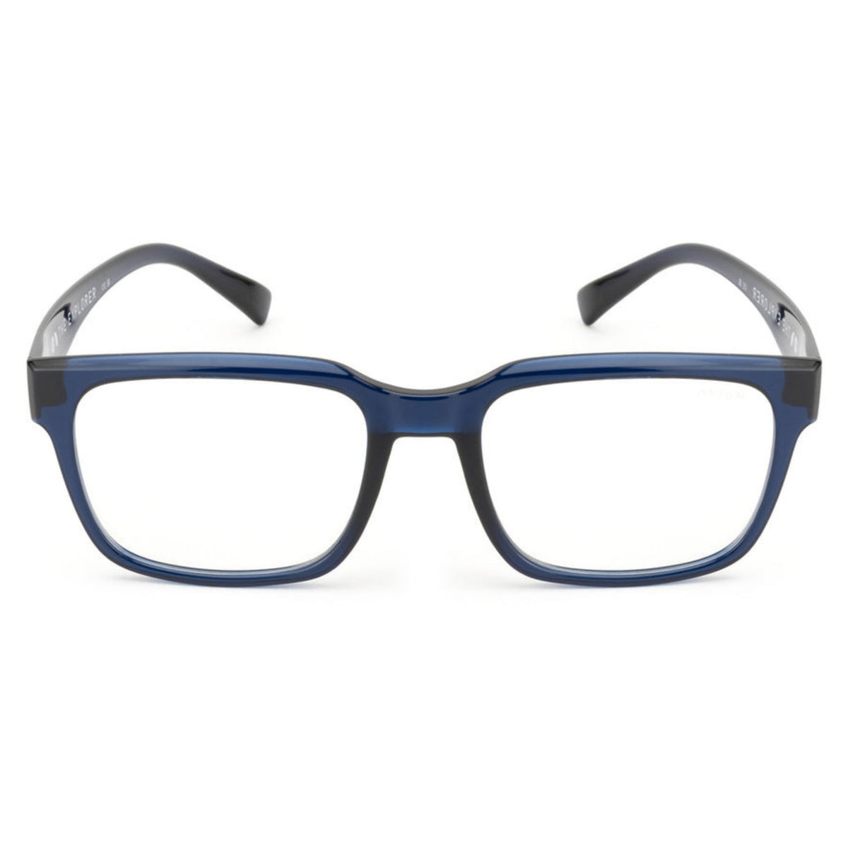 Opium OP2700 blue rectangle eyeglasses, full-rim lightweight frame