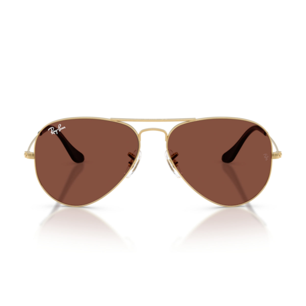 Ray-Ban Aviator Large Metal RB3025 arista gold sunglasses, full-rim metal frame