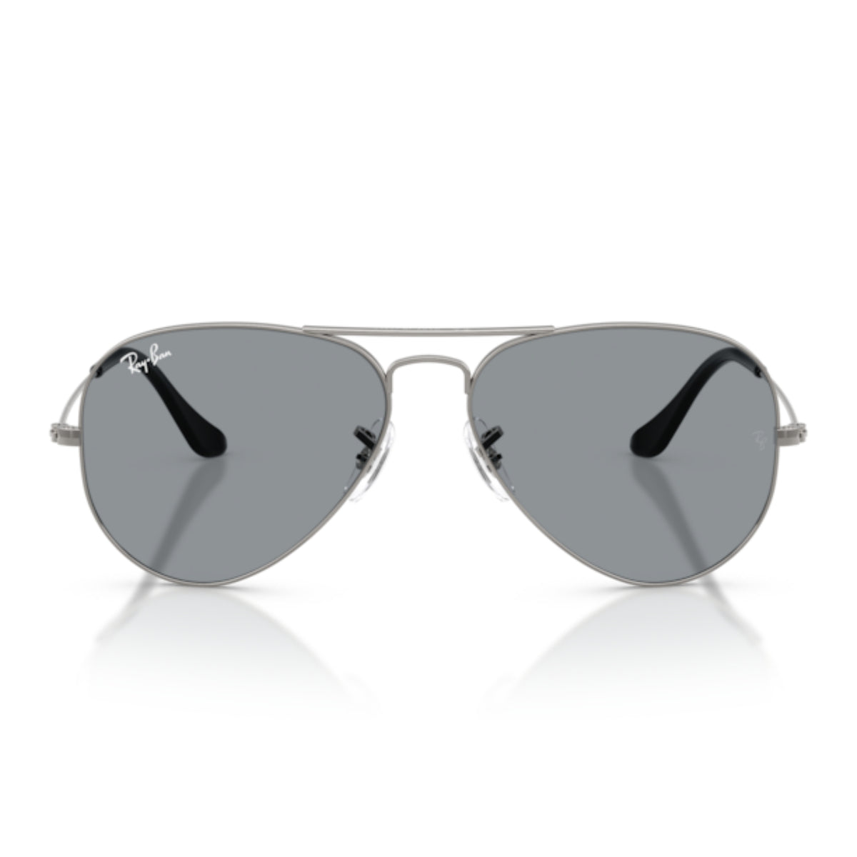 Ray-Ban Aviator Large Metal RB3025 gunmetal sunglasses, full-rim metal frame