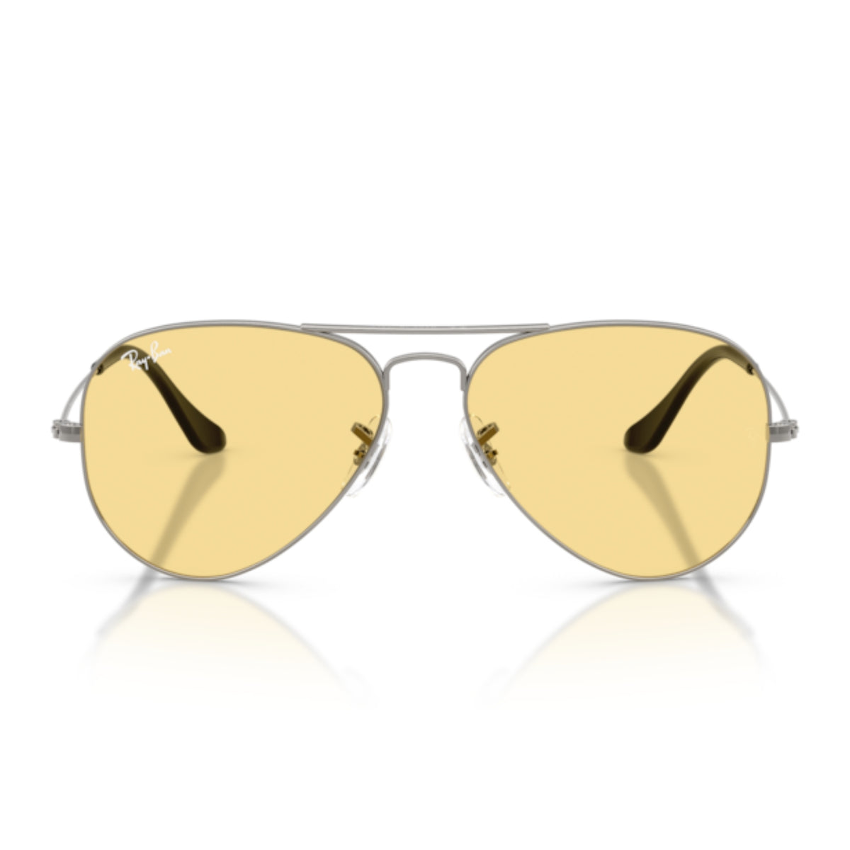 Ray-Ban Aviator Large Metal RB3025 gunmetal sunglasses, full-rim metal frame