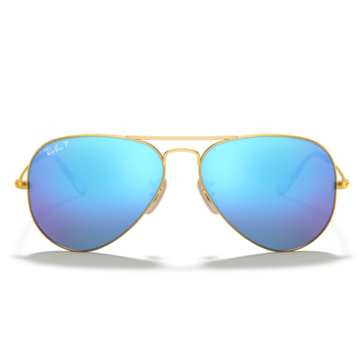 Ray-Ban Aviator Large Metal RB3025 gold sunglasses, full-rim metal frame