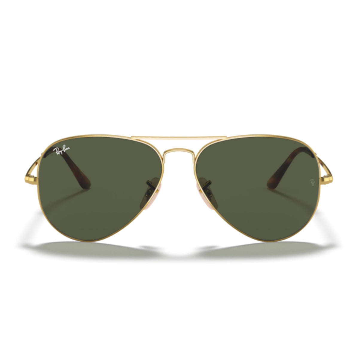 Ray-Ban Aviator Metal Ii RB3689 arista gold sunglasses, full-rim metal frame