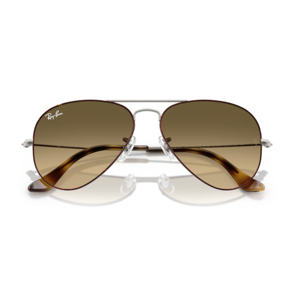 Ray-Ban Aviator RB3025 92700A Havana on Gunmetal Sunglasses