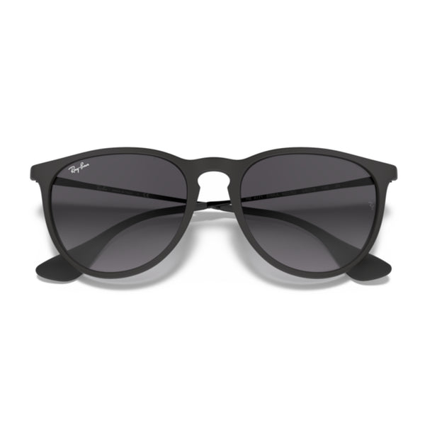 Ray-Ban Erika RB4171 622/8G Rubber Black Sunglasses